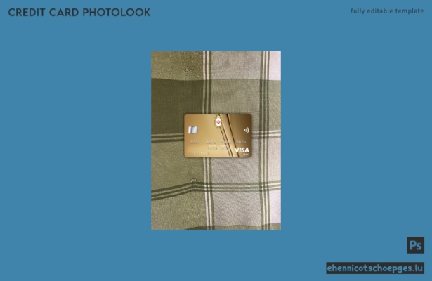 Iran Melli Bank Visa Goldkarte – Fotobeispiel-Vorschau